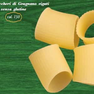 Miez Paccheri di Gragnano gluten-free striped