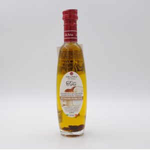 Blumenglasflasche Natives Olivenöl Extra, Steinpilze 125ML
